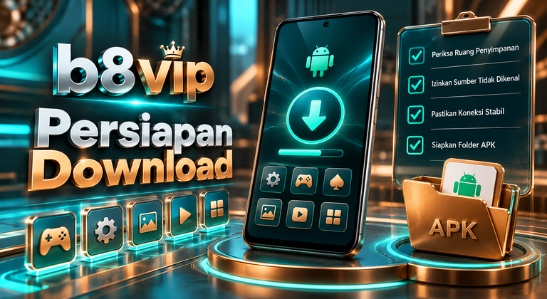 Ilustrasi panduan b8vip